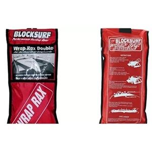 Wrap Rax double wrap surfboard roof blocks